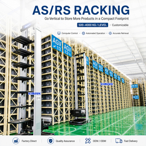 Stacker Crane Racking System Single Double Multi Deep Pallet Rack Flexible Configurations