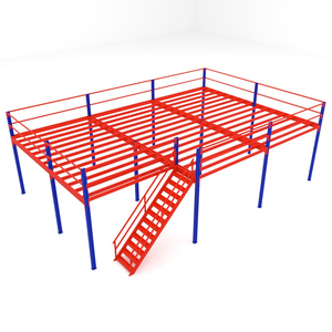 Customized Steel Heavy Duty Multi-level Mezzanine Platform