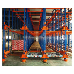Auto Shuttle Racking System Intensive Intelligent Cold Storage Shuttle Rack