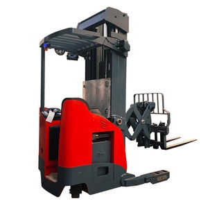 High Efficiency Double Deep Pallet Racking System Eco Friendly Electric Reach Truck