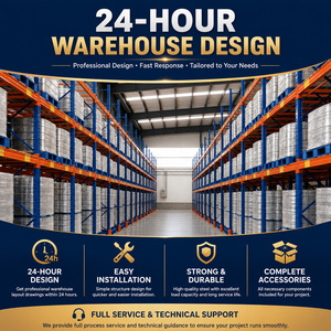 Warehouse Storage Rack Heavy Duty Pallet Racking with Safety Lock Pin
