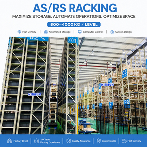 High-bay Warehouse Racking Pallet Rack with Integrated Service Platform Design