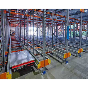 Heavy Duty Load 1000-1500kg Adjustable Radio Warehouse Pallet Shuttle Racking System