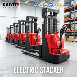 Industrial Electric Stacker 1Ton 2Ton Pallet Stacking Truck