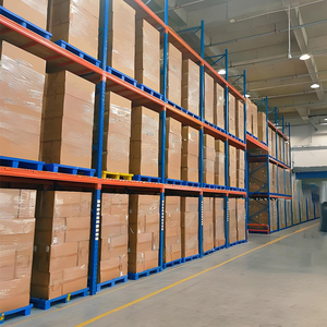 Long Span Heavy Duty Pallet Rack 1000kg-4000kg Capacity Cold Rolled Steel