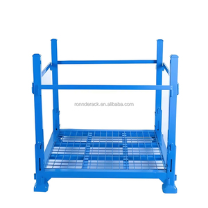 Heavy Duty Stacking Pallet Rack Metal Folding Stacking Racks