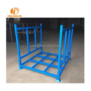 Heavy Duty Galvanized Steel Warehouse Stacking Big Bag Pallet Rack