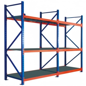 Medium Duty Long Span Metal Pallet Rack for Warehouses for Cargo & Storage Factory Price