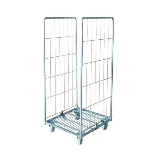 2 Sided Roll Container Cage Trolley