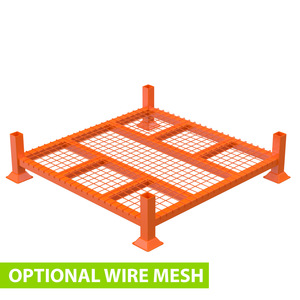 CASE CARTER OEM Stack Portable Detachable Stackable Post Pallet Stacking Rack