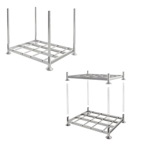 Heavy Duty Steel Pallet Racking System Metal Stacking Truck Tire Pallet Rack