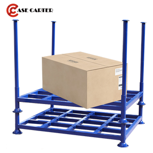 Heavy Duty CASE CARTE OEM Warehouse 1000*1000mm Metal Pallet Racking Cold Room Storage Stacking Shelving Rack Systems