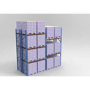 Double Deep Heavy Duty Pallet Rack Warehouse 6 Meters High Rack Shelving Garage Metal Racks