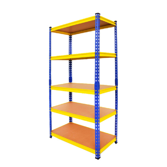 Boltless rivet rack and rivet shelving starter unit
