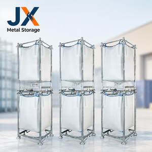 Hot Dip Galvanized Post Pallet Rack Big Bag Heavy Duty Detachable Foldable Steel Warehouse Storage Frame Industrial
