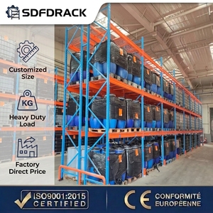 Chemical Raw Material Steel Storage Drum Racks
