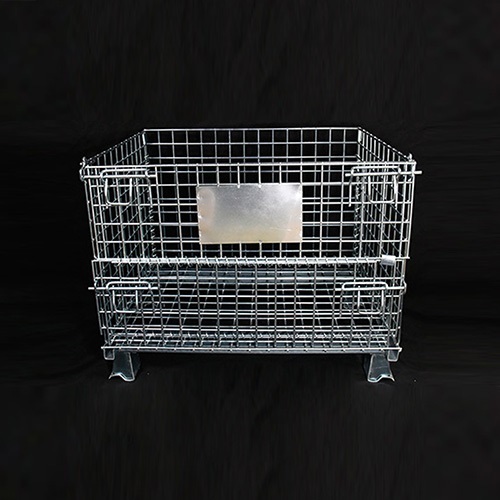Large Foldable Wire Mesh Stillage Cage