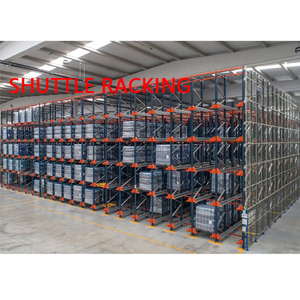 High-Density Ratio Shuttle Racks System Asrs 4 Way Shuttle Racking