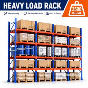 Heavy Load Pallet Rack System 3500KG Per Level