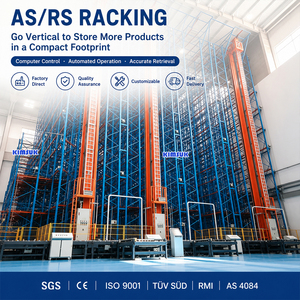 AS/RS Racking Seismic Stable Steel Frame Automated Pallet Rack