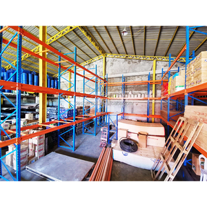 Double Deep Heavy Duty Steel Pallet Racking System Warehouse Industrial High Density Storage Shelving Rack