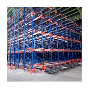 Adjustable High-Speed Storage Racks Shelving Systems Pallet Car Auto Shuttle Racking System