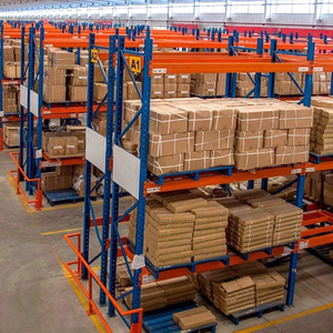 Factory Direct Adjustable Steel Warehouse Shelving Rack High Load Capacity Industrial Heavy Duty Cold Room Pallet Racking System