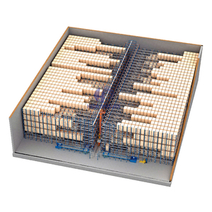 Cold Storage 4-Way Shuttle Racking ASRS